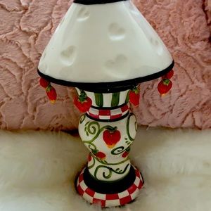 🌟 Host Pick 🌟 Beautiful strawberry tea light lamp